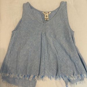 Light Denim Tank Top